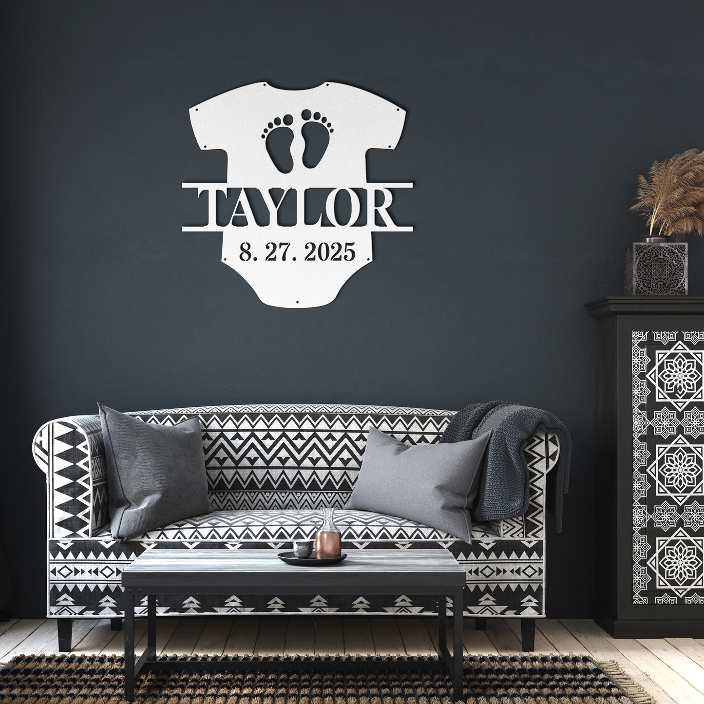 Baby_Shirt_Metal_Sign_White_Dark_Living_Room_Mockup.png