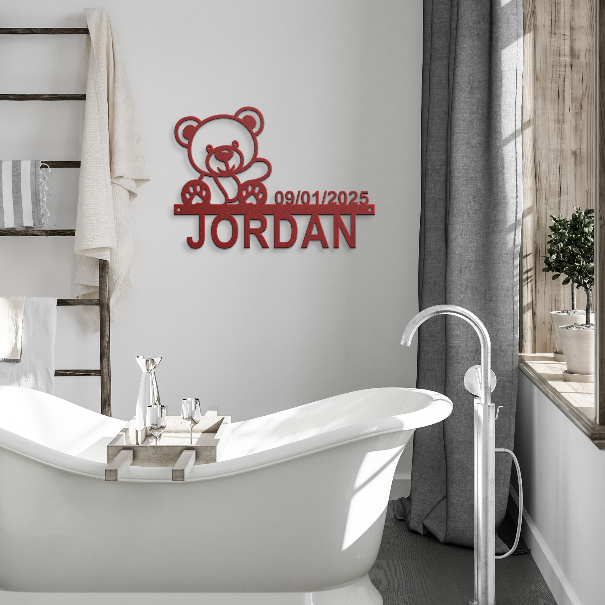 Baby_Name_Metal_Sign_Red_Modern_Bathroom_Mockup.png
