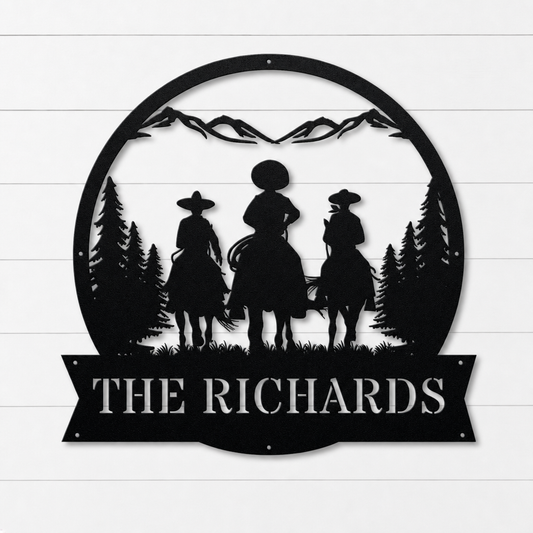 Cowboy Crew Sign