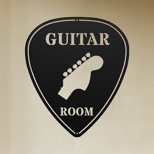 Guitar Metal Decor